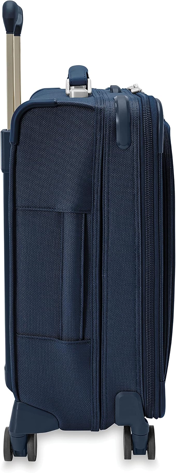 Briggs & Riley Global 21" Carry On Expandable Spinner - Luggage for International Travel, Suitcases with Wheels, Softside Rolling Bag for Men & Women, Self-Repairing Zipper - Baseline Collection, Navy - Image 16