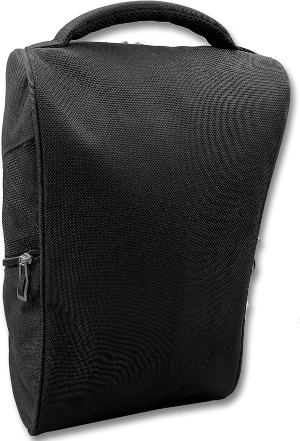 CaddyDaddy Premium Golf Shoe Bag Zipper Sports Shoe Strap Bag with Side and Front Accessory Pocket for Storing Golf Accessories Golf Shoe Carry Bags (Premium Golf Shoe Bag) - Image 3