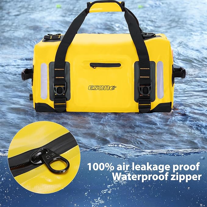 ESONE Dry Bags Waterproof Backpack for Men/Women Dry Bags for Kayaking Waterproof Backpack for Travel Dry Bag Backpack Waterproof Duffel Bag Applicable Boating Camping Paddle Board Surfing（60L） - Image 4