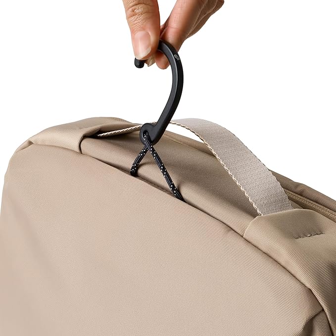 Bellroy Hanging Toiletry Kit Plus (8 Liter Travel Hanging Toiletry Bag) - Stone - Image 3