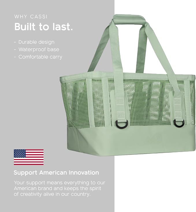 MISSION Boat Gear CASSI Heavy-Duty Outdoor Tote and Waterproof Marine-Grade Mesh Boat Bags - Image 4