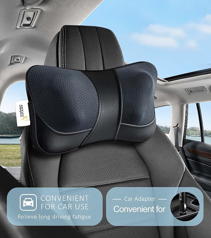 VIKTOR JURGEN Christmas Back Massager Gifts, Shiatsu Kneading Massager for Neck and Shoulder, Massage Pillow with Heat Relaxation Gifts for Women/Men/Dad/Mom/Fathers Day/Mothers Day