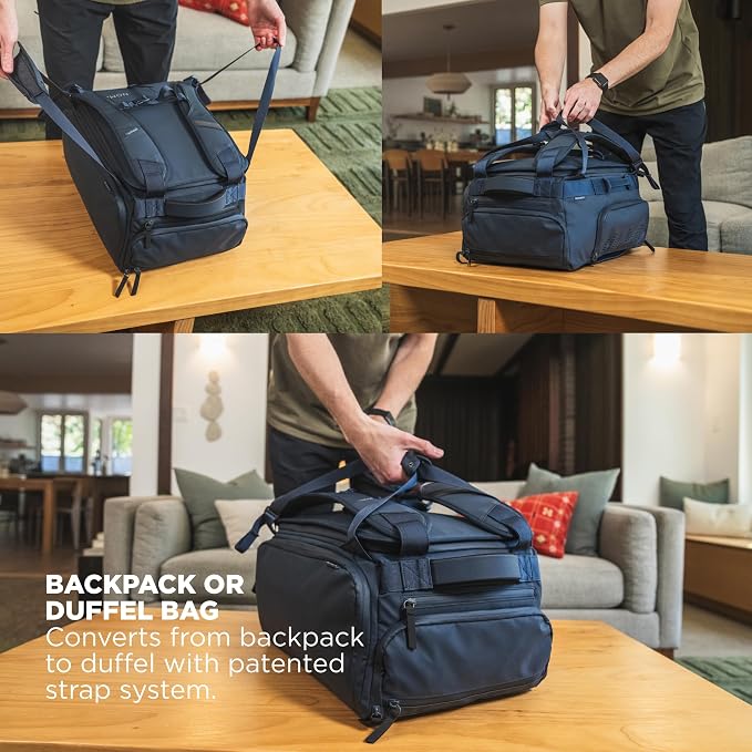 NOMATIC 30L Travel Bag- Convertible Duffel/Backpack, Carry-on Size for Airplane Travel, Everyday Use Laptop Bag,TSA Compliant - Image 8