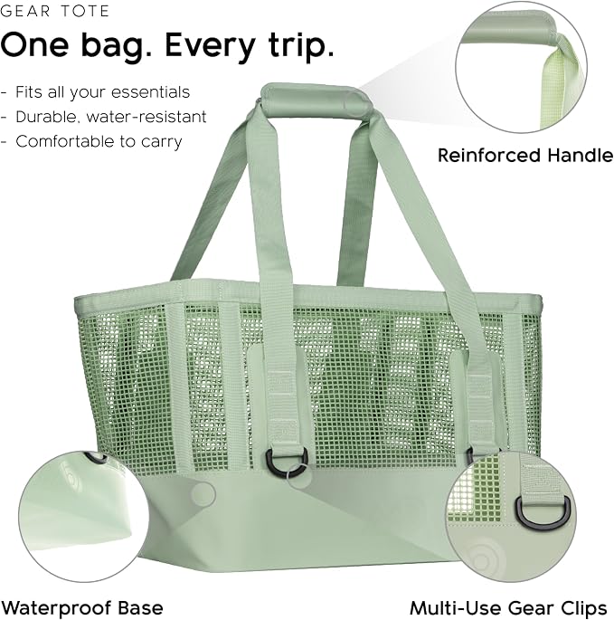 MISSION Boat Gear CASSI Heavy-Duty Outdoor Tote and Waterproof Marine-Grade Mesh Boat Bags - Image 2