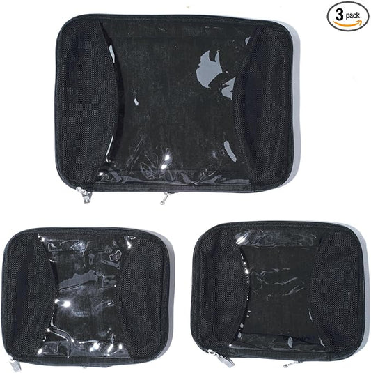 Baggallini Compression Cube 3-piece set - Lightweight Compression Packing Cubes for Travel by baggallini