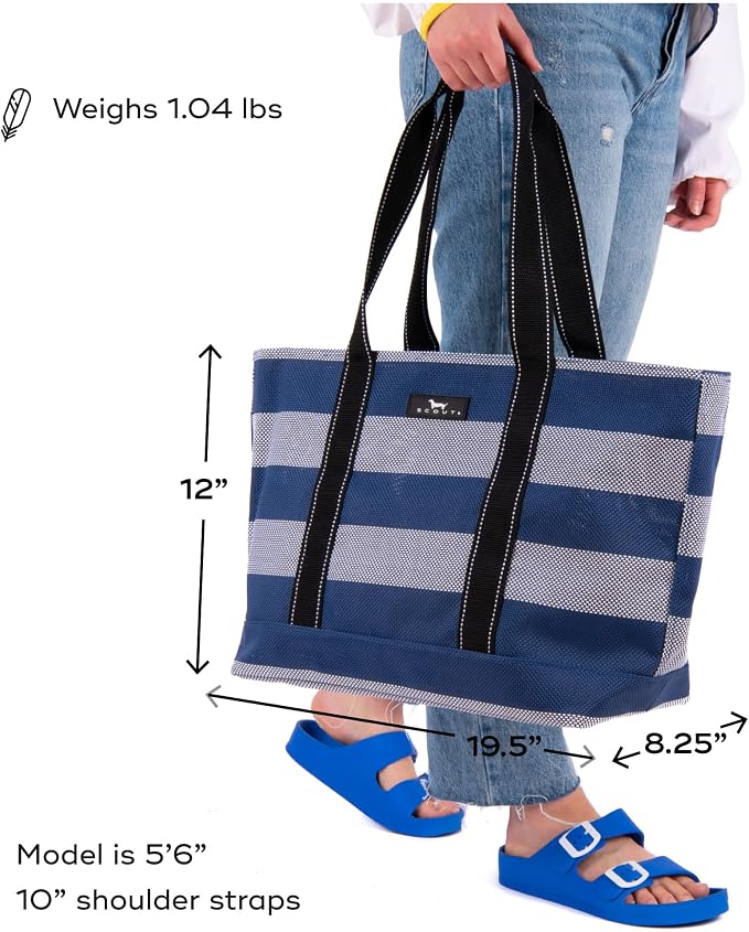 SCOUT Joyride - Large Sandproof Beach Bag For Women - Durable Mesh Woven Beach Tote, Pool Bag - Fabric Lets Sand Escape - Image 5