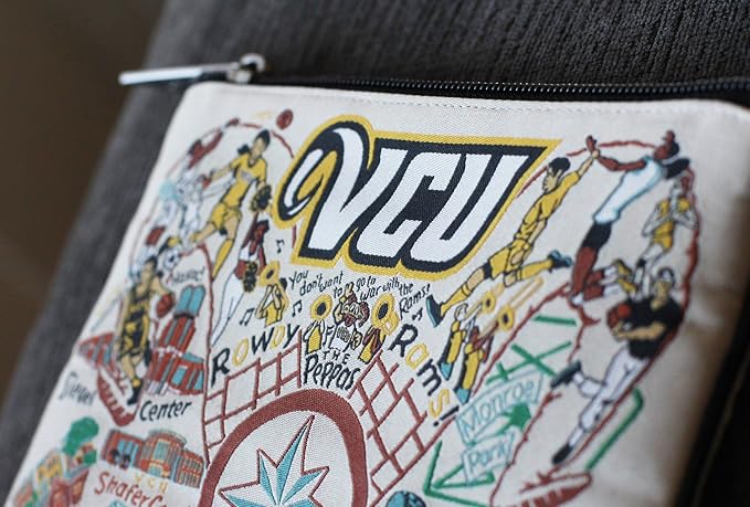 catstudio Virginia Commonwealth University Zipper Pouch Purse | Holds Your Phone, Coins, Makeup, Dog Treats, & Tech Tools - Image 3