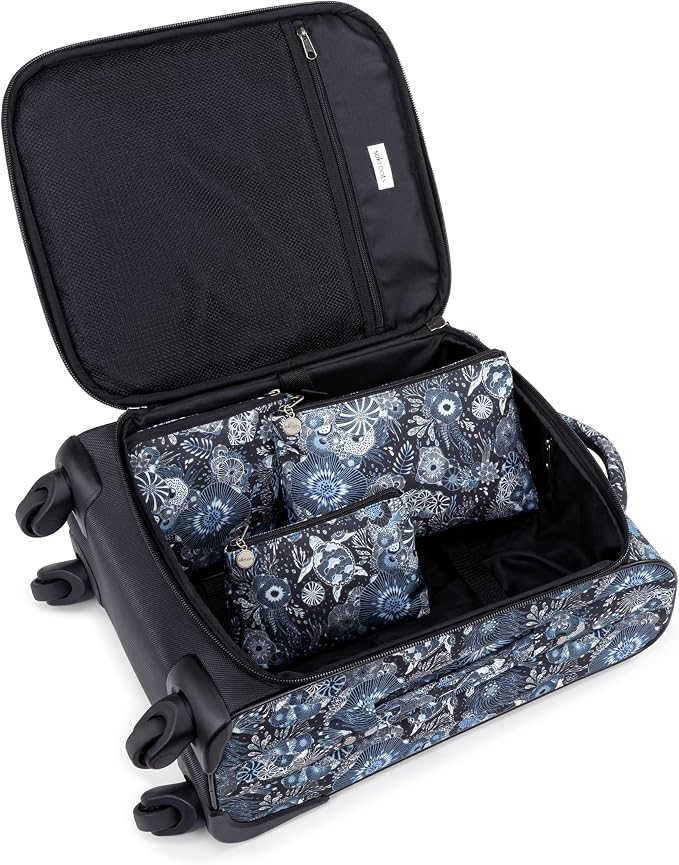 Sakroots On the Go 4 Piece Travel Bundle, Includes 21" Rolling Suitcase, Packable Large Tote, Medium & Small Pouches - Image 3