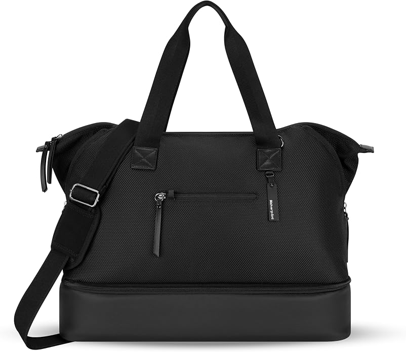 Sherpani Boston, Anti Theft Weekender Bags, Travel Duffel Bag, Carry On Tote Bag with Removable Shoe Bottom Compartment by SHERPANI