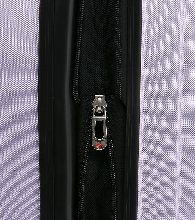 Travelers Club Midtown Hardside 4-Piece Luggage Travel Set, Lilac - Image 11