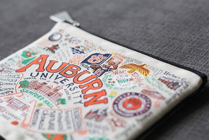 catstudio Auburn University Collegiate Zipper Pouch Purse | Holds Your Phone, Coins, Pencils, Makeup, Dog Treats, & Tech Tools - Image 4