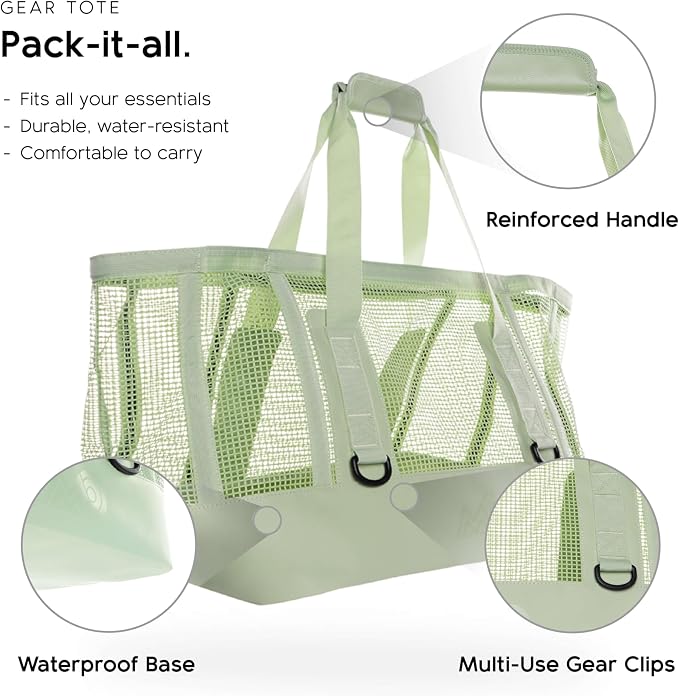 MISSION Boat Gear CASSI Heavy-Duty Outdoor Tote and Waterproof Marine-Grade Mesh Boat Bags - Image 3