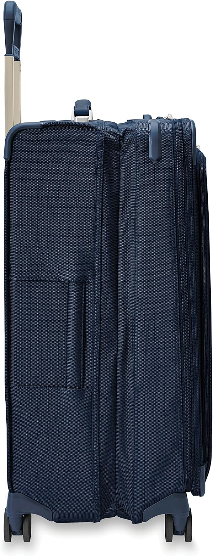 Briggs & Riley 29" Large Expandable Spinner - Checked Luggage for Travel, Suitcases with Wheels, Softside Rolling Bag for Men & Women, Self-Repairing Zipper - Baseline Collection, Navy - Image 15
