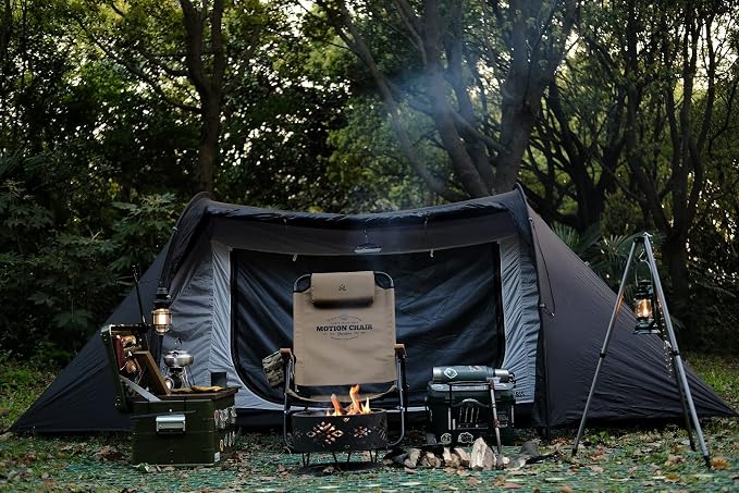 OneTigris COMETA Camping Tent, Detachable Inner Mesh Tent & Portable Carry Bag Included, Easy Setup, Waterproof Windproof Tunnel Tent for Outdoors Camping Canoeing Beach Travel Picnic - Image 2