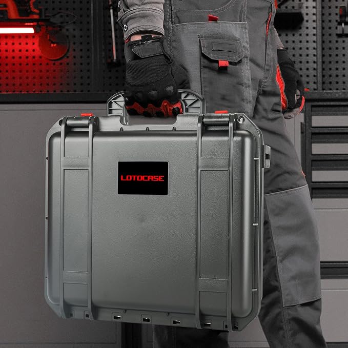 LOTOCASE Case for Milwaukee Oscillating Multi Tool - Custom Power Tools Box | Case for Milwaukee M18 M12 2836-20/2626-20/2526-20/2426-20, for Milwaulkee Fuel Multi-tool/Battery/Charger (Case Only） - Image 6