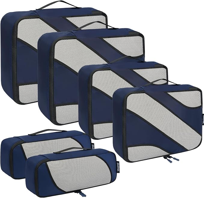 BAGAIL 6 Set Packing Cubes,Travel Luggage Packing Organizers - Image 6