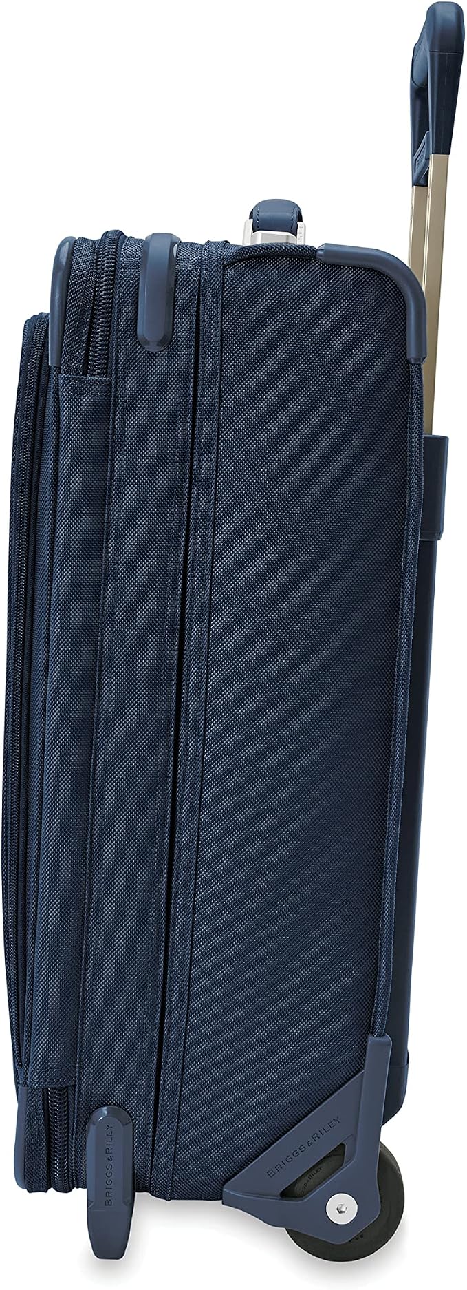 Briggs & Riley Essential 22" 2-Wheel Expandable Carry On - Luggage for Travel, Suitcases with Wheels, Softside Rolling Bag for Men & Women, Self-Repairing Zipper - Baseline Collection, Navy - Image 17