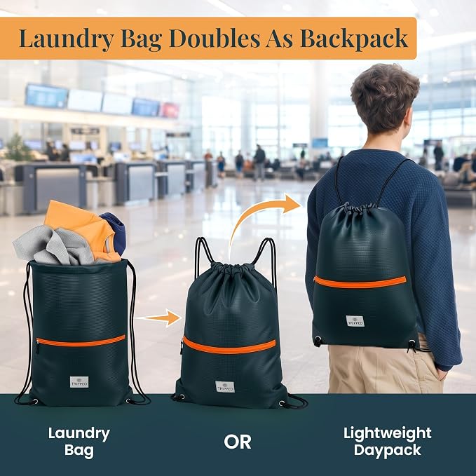 Extra Large Compression Packing Cube 6 Piece Set for Travel and Check Luggage by TRIPPED Travel Gear - Image 4