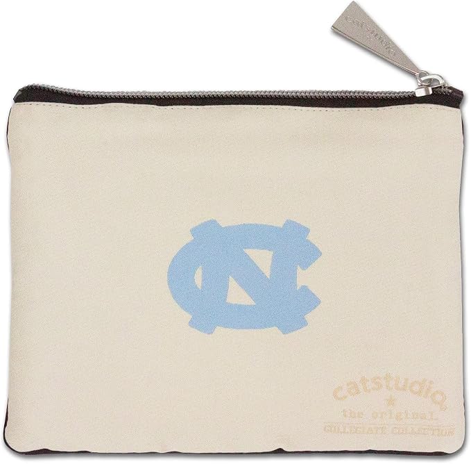 Catstudio Collegiate Zipper Pouch, University of North Carolina Travel Toiletry Bag, Ideal Gift for Alumni, Makeup Bag, Dog Treat Pouch, or Travel Purse - Image 2