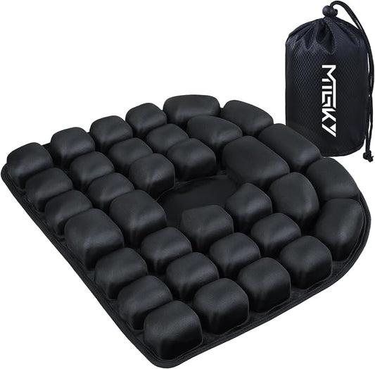 Sondor Travel Cushion,Portable & Adjustable Airplane seat Cushion for Long Flights,Inflatable Cushion for Wheelchair, Travel,Driving by Mtgky-Airseatcusihon
