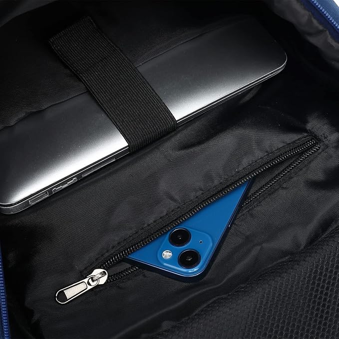 Kalesi Gym Duffle Bag Backpack 4-Way Waterproof with Shoes Compartment for travel Sport Hiking laptop (dark blue) - Image 4