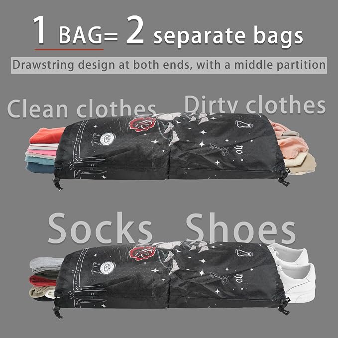 7 Pcs Compression Packing Cubes for Travel Luggage, Lightweight Suitcase Organizer Bags Set, Compression Packaging Cube for Travel Essentials, Packing Cubes for Carry on Suitcase - Image 6