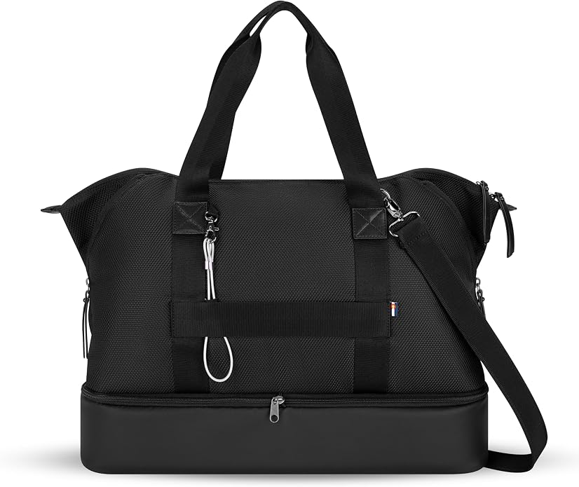Sherpani Boston, Anti Theft Weekender Bags, Travel Duffel Bag, Carry On Tote Bag with Removable Shoe Bottom Compartment - Image 6