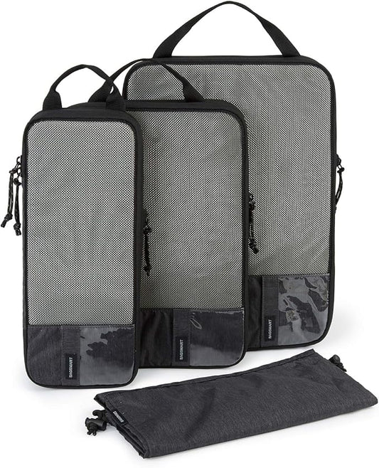 BAGSMART 6 Set /4 Set/2 Set Compression Packing Cubes for Travel, Lightweight Luggage Organizer Bags, Durable Space Saver Bags Travel Essentials by BAGSMART