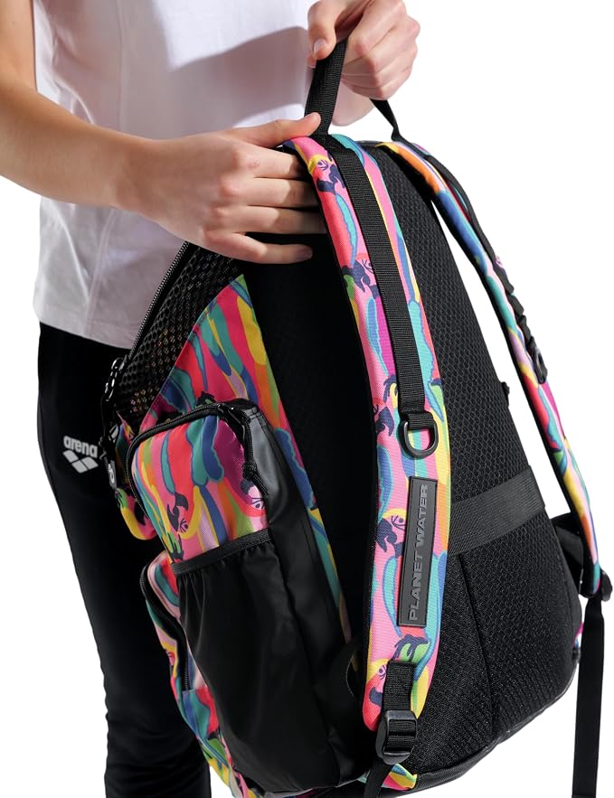 ARENA One Go Swim Backpack Travel Large Size Athletes Sports Equipment Bag 45 Liters - Image 8