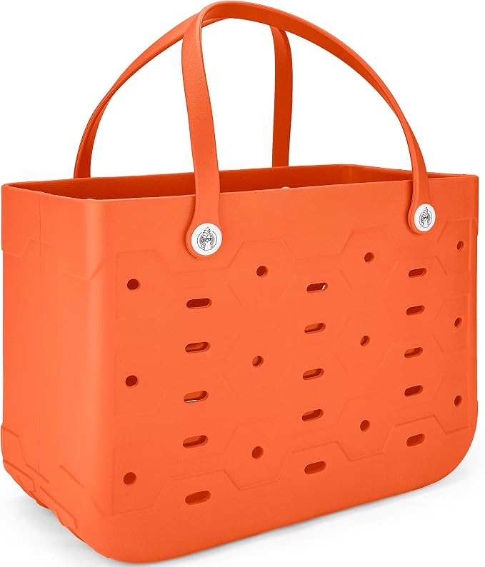2-Pack Large Beach Bags XL & M Waterproof Tote, Sandproof, Washable- Essentials: Pool, Boat, Sports, Groceries - Image 7