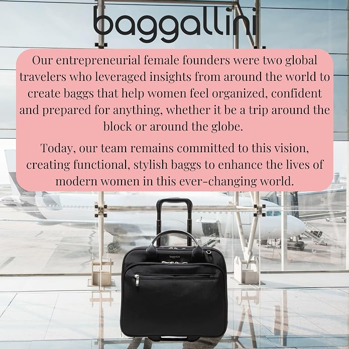 Baggallini Women's 2 Wheel Tote - Image 7