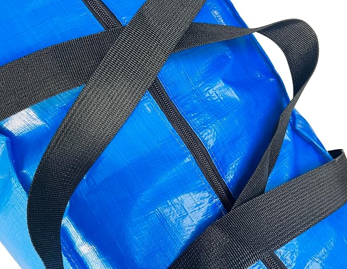 60 Gallon Extra Large Storage Bags Bins, Jumbo XXL Storage Tote Moving Bags Foldable Big XL Duffle Bag for Travel, Christmas Tree Bag - Image 3