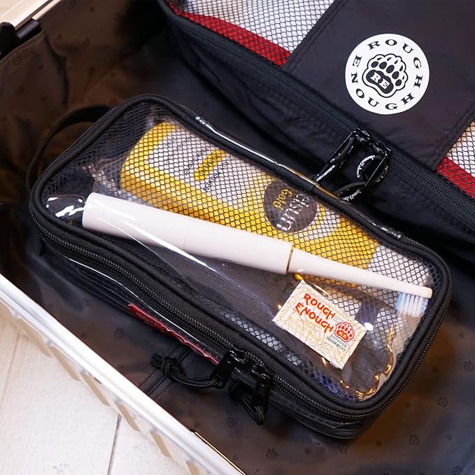 Rough Enough Clear Toiletry Bag Travel Toiletries bags Bundle - Image 8