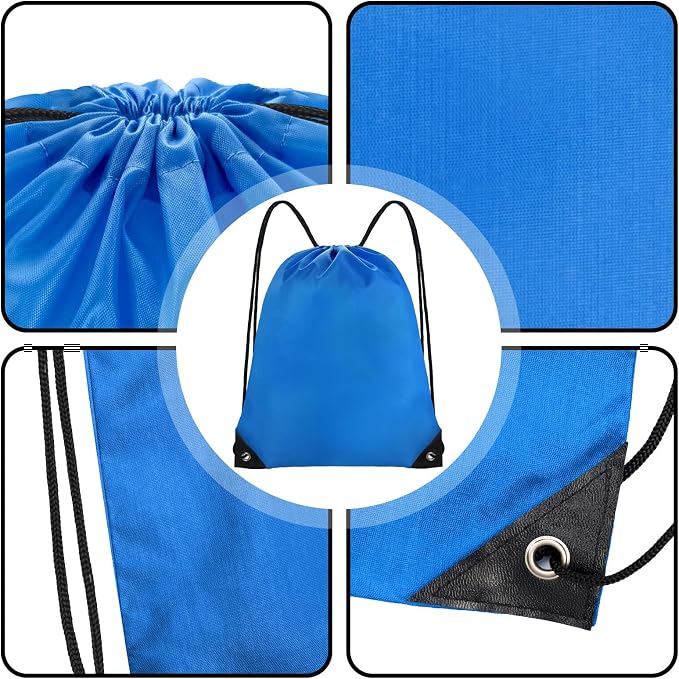 Grneric 28 Pcs Drawstring Backpack Bulk String backpack Drawstring Bags Cinch Sack Gym Sport Traveling String Bag for Men Women - Image 3