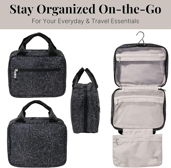 Baggallini Hanging Travel Toiletry Kit - Image 4