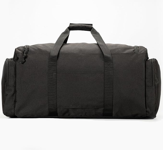 APRILBAY Super Quality 60L Large Duffel Travel Bag Luggage Foldable Bag Cargo Sport Gear Equipment Skiing Hardware Bag Heavy Duty& Durable(Black) - Image 7