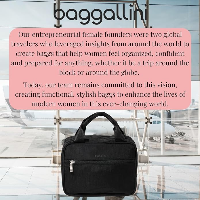 Baggallini Hanging Travel Toiletry Kit - Image 5