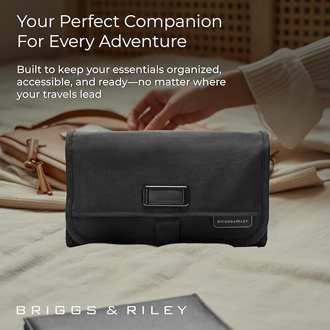 Briggs & Riley Toiletry Kit - Travel Bags for Women & Men, Organizer for Vacation, Dopp Kit for Bathroom Accessories, Makeup, & Skincare - Image 5