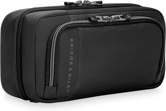 Briggs & Riley Toiletry Kit - Travel Bags for Women & Men, Organizer for Vacation, Dopp Kit for Bathroom Accessories, Makeup, & Skincare by Unknown