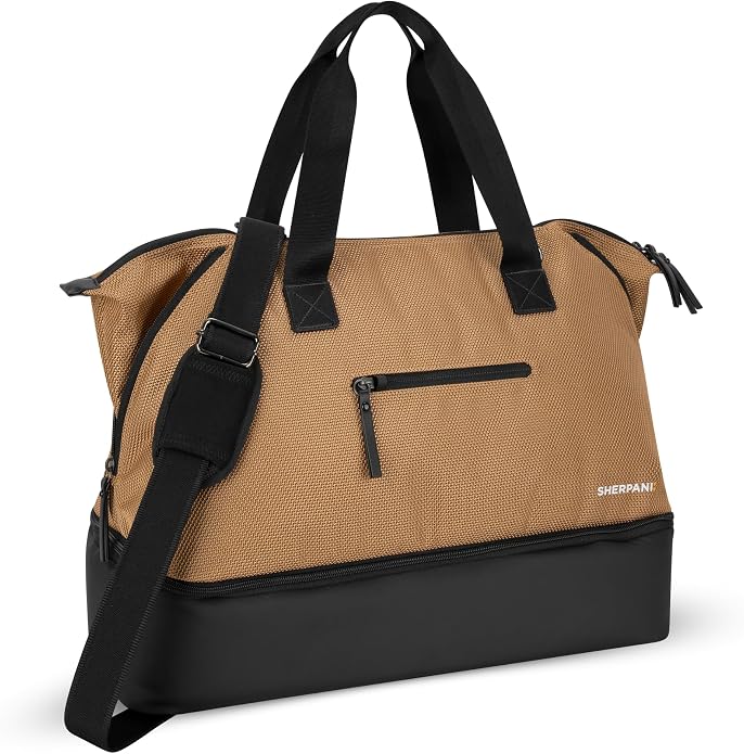 Sherpani Boston, Anti Theft Weekender Bags, Travel Duffel Bag, Carry On Tote Bag with Removable Shoe Bottom Compartment - Image 7