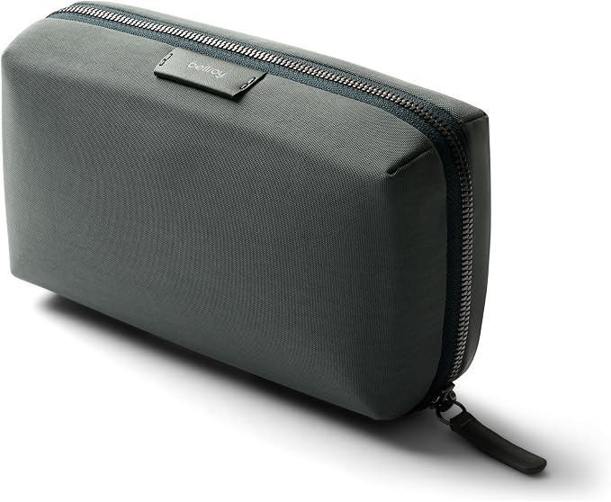 Bellroy Tech Kit (Tech Accessories Organizer Pouch, Zipper Closure Design, Stores Power Bank, Phone Charger, Cables & More, Internal) by Bellroy