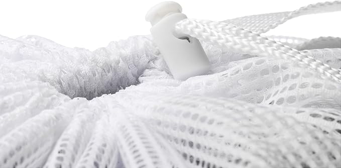 Whitmor Mesh Laundry Bag - White - Image 5