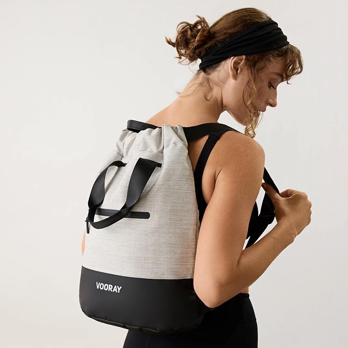 VOORAY 23L Flex Cinch Drawstring Backpack – Lightweight Travel Bag, Weekender & Sports Gym Bag for Women and Men - Image 4
