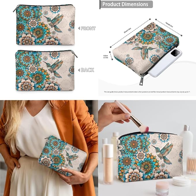 Women Purse Handbags Wallet Sets Leather Shoulder Tote Bag for Women,Top Handle Purse with Wrist Wallet Bag - Image 4