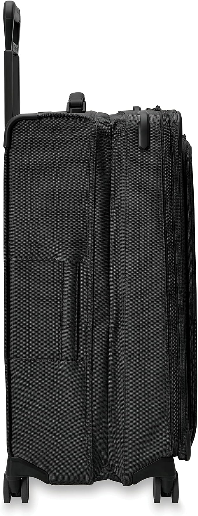 Briggs & Riley 29" Large Expandable Spinner - Checked Luggage for Travel, Suitcases with Wheels, Softside Rolling Bag for Men & Women, Self-Repairing Zipper - Baseline Collection, Black - Image 17