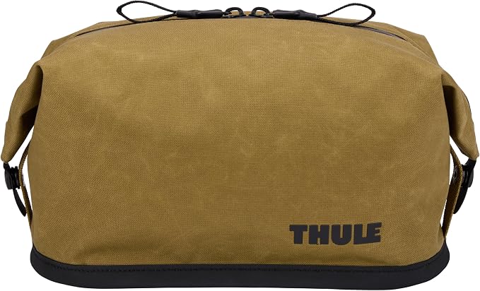 Thule Aion Toiletry Bag - Water-resistant bag for toiletries, makeup & shaving essentials - Removable liquids bag included - Easy to clean - Snap loop for easy hang - Waxed, PFC-free fabric - Image 2