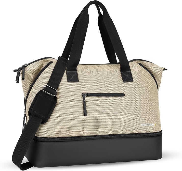 Sherpani Boston, Anti Theft Weekender Bags, Travel Duffel Bag, Carry On Tote Bag with Removable Shoe Bottom Compartment - Image 4