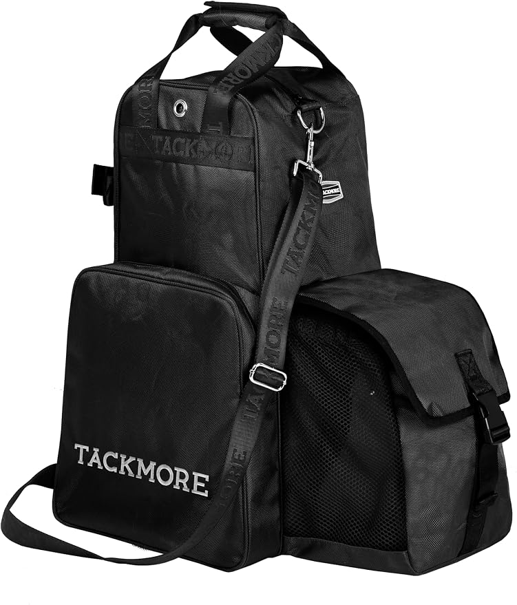 Tackmore Horse Riding Boot Carry Bag, Equestrian Boot Bag, Multi-Functional Storage Keep Rider's Gear & Accessories Secure by TACKMORE