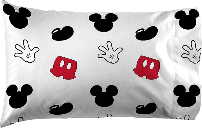 Jay Franco Disney Mickey Mouse Kids Twin Sheet Set 3 Piece - Reversible | Super Soft Brushed Microfiber, Deep Pocket, Breathable, Machine Washable Kids Bedding (Official Disney Product) - Image 3