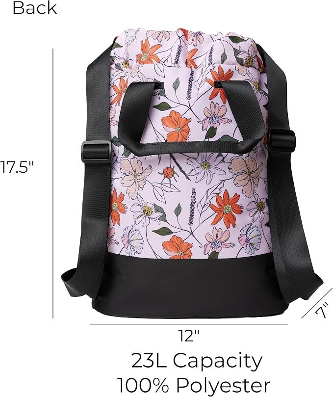 VOORAY 23L Flex Cinch Drawstring Backpack – Lightweight Travel Bag, Weekender & Sports Gym Bag for Women and Men - Image 3